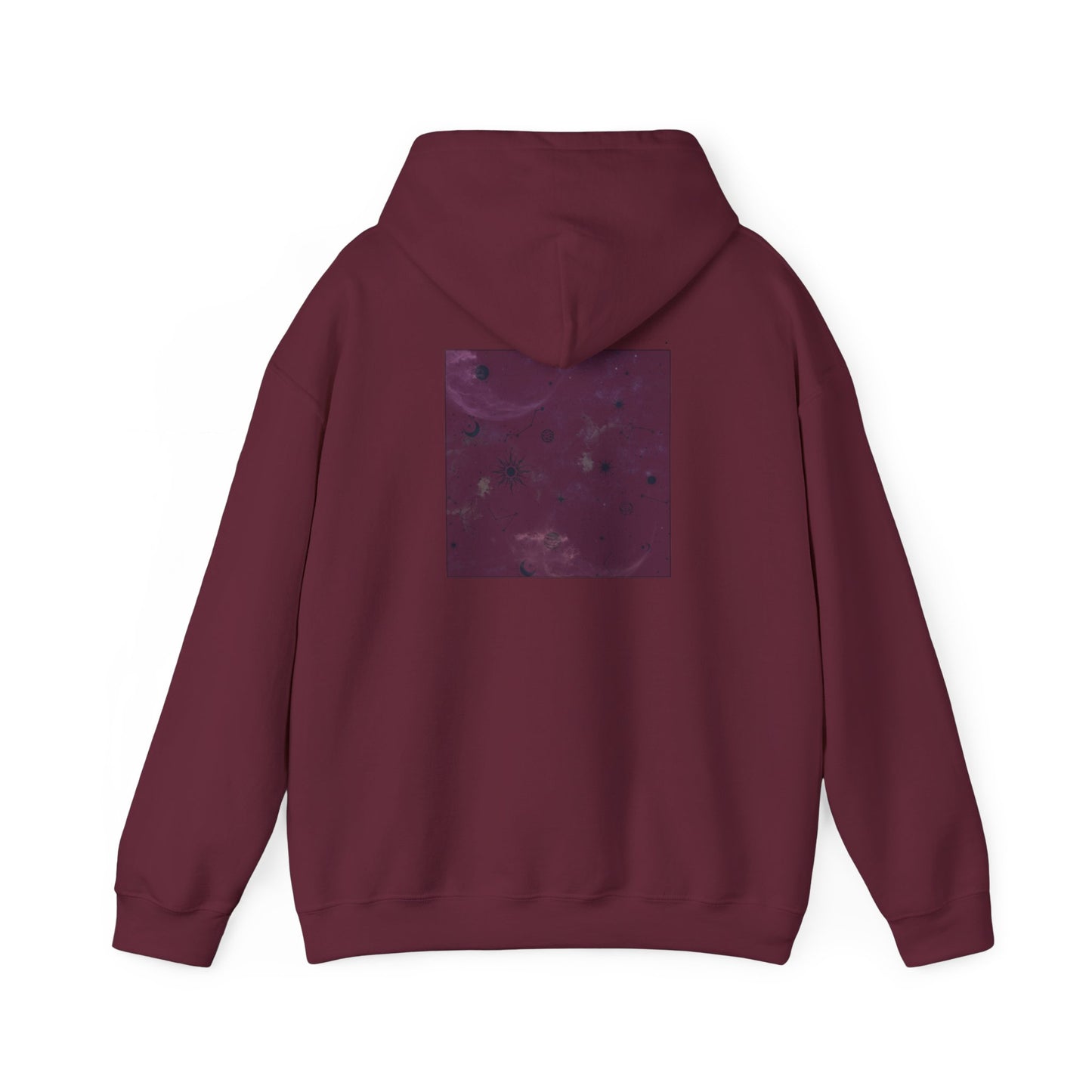 Cosmic Art Hoodie - Women's Sweatshirt for Art Lovers, Unique Gift for Space Enthusiasts, Casual Wear, Trendy Streetwear, Comfortable