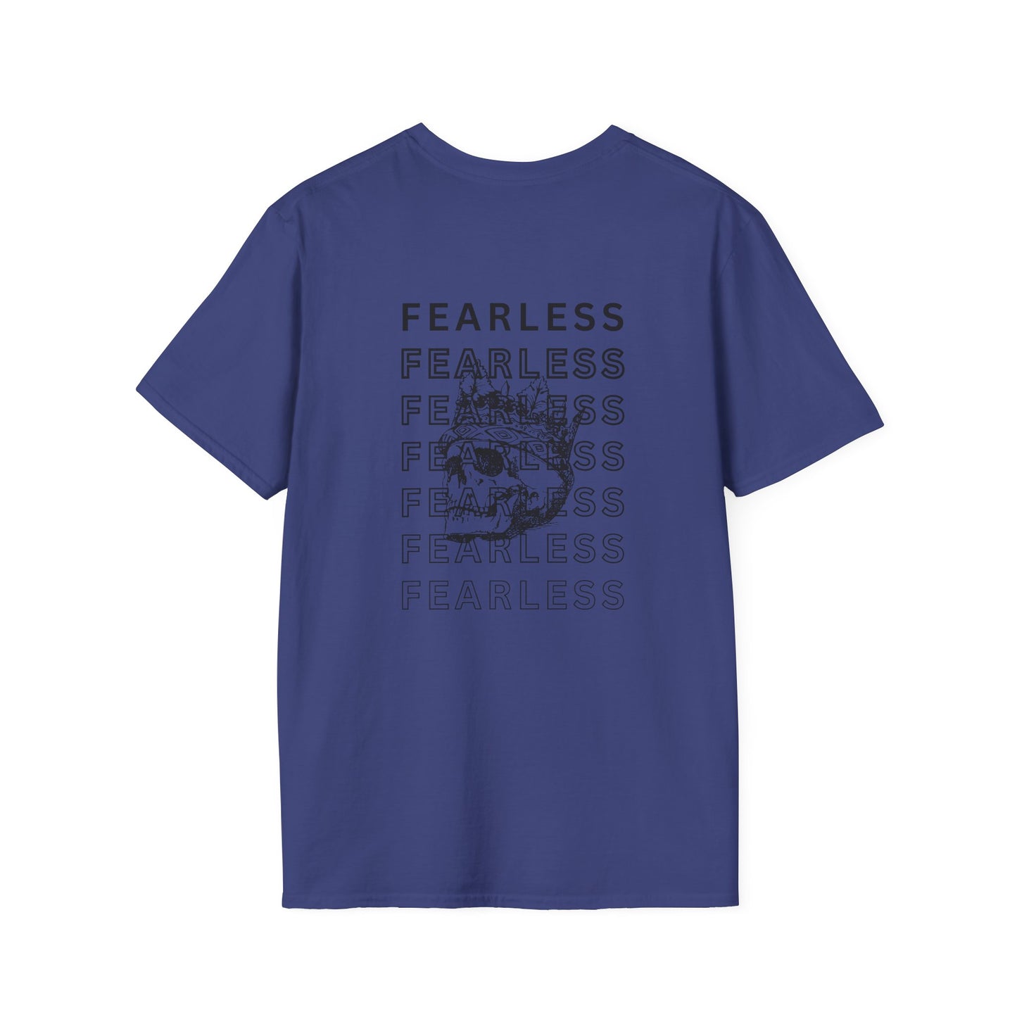 Fearless Unisex Softstyle T-Shirt | Bold Graphic Tee, Motivational Apparel, Casual Everyday Shirt, Perfect Gift, Inspiring Quote Tee