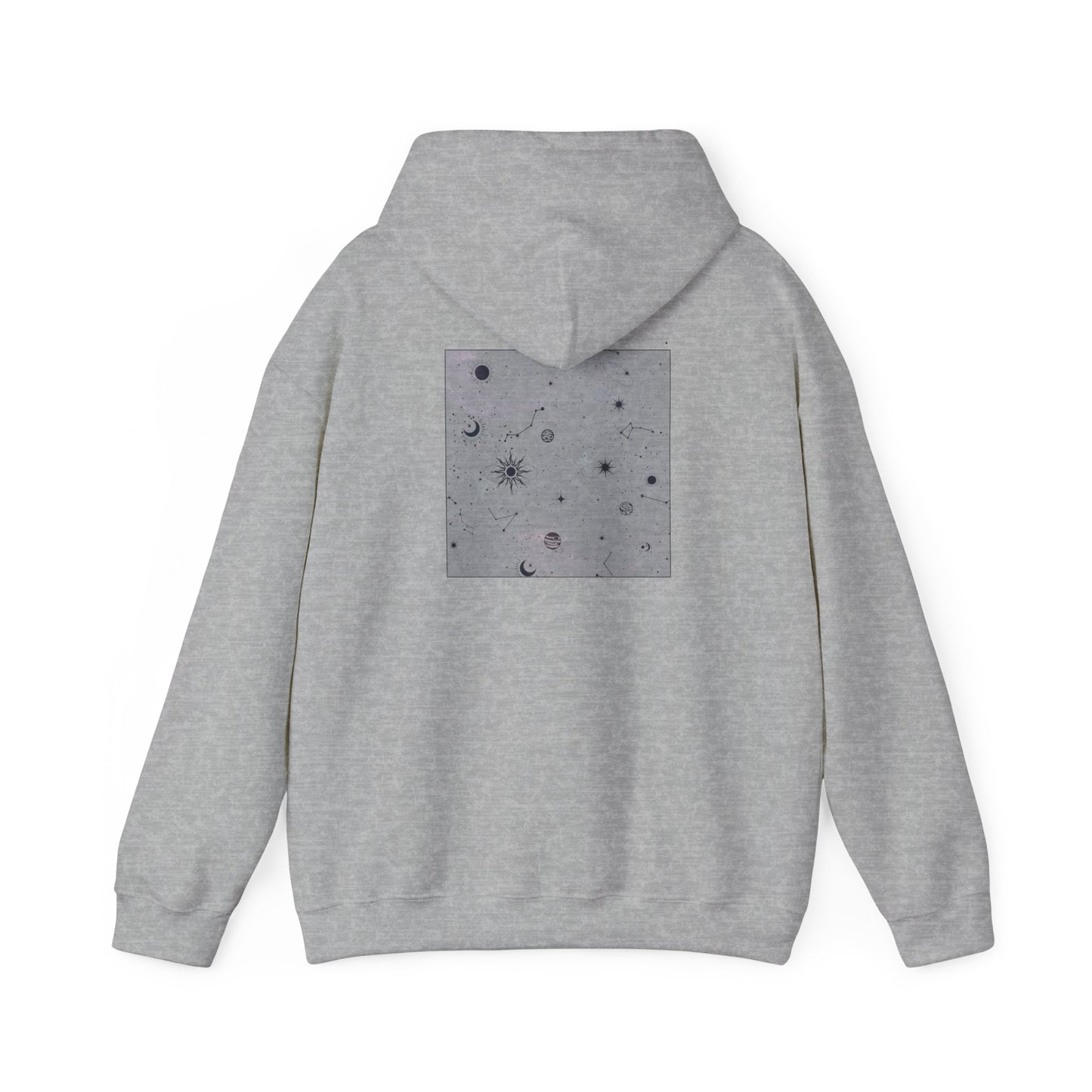 Cosmic Art Hoodie - Women's Sweatshirt for Art Lovers, Unique Gift for Space Enthusiasts, Casual Wear, Trendy Streetwear, Comfortable