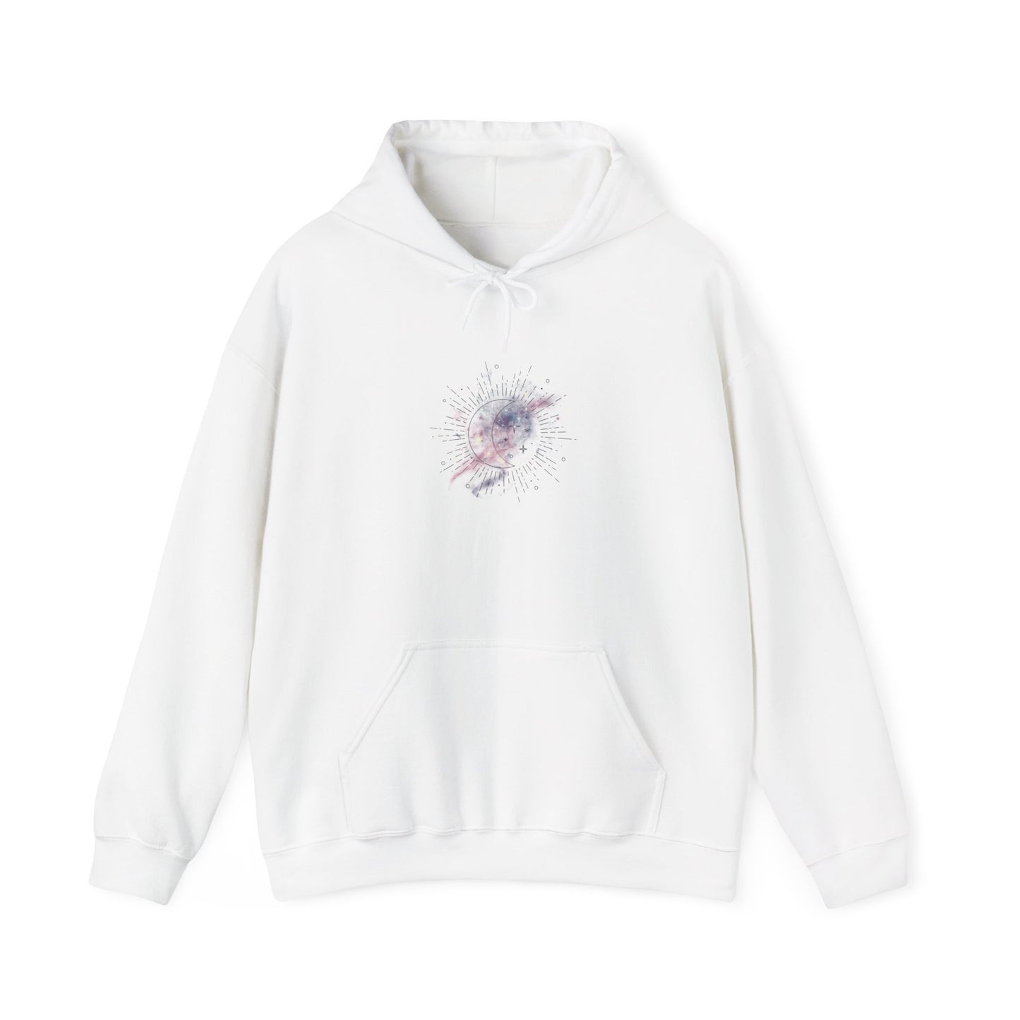 Cosmic Art Hoodie - Women's Sweatshirt for Art Lovers, Unique Gift for Space Enthusiasts, Casual Wear, Trendy Streetwear, Comfortable