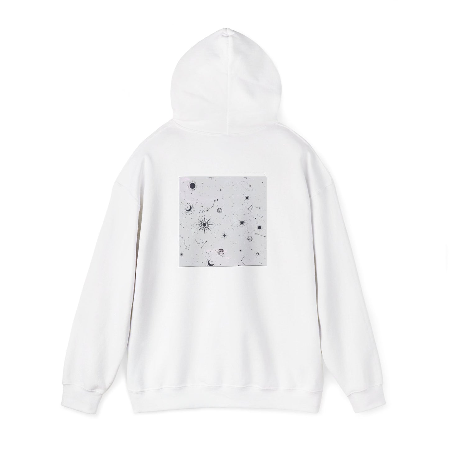 Cosmic Art Hoodie - Women's Sweatshirt for Art Lovers, Unique Gift for Space Enthusiasts, Casual Wear, Trendy Streetwear, Comfortable