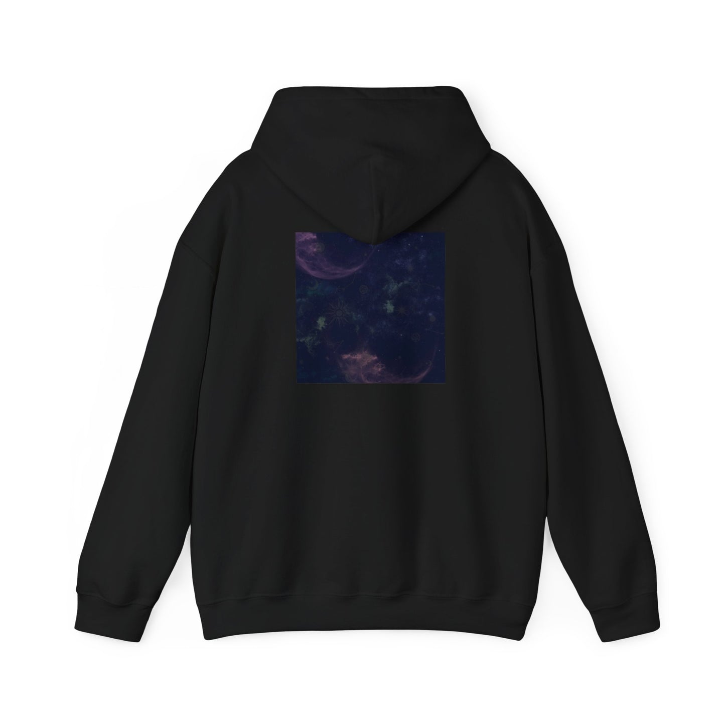 Cosmic Art Hoodie - Women's Sweatshirt for Art Lovers, Unique Gift for Space Enthusiasts, Casual Wear, Trendy Streetwear, Comfortable