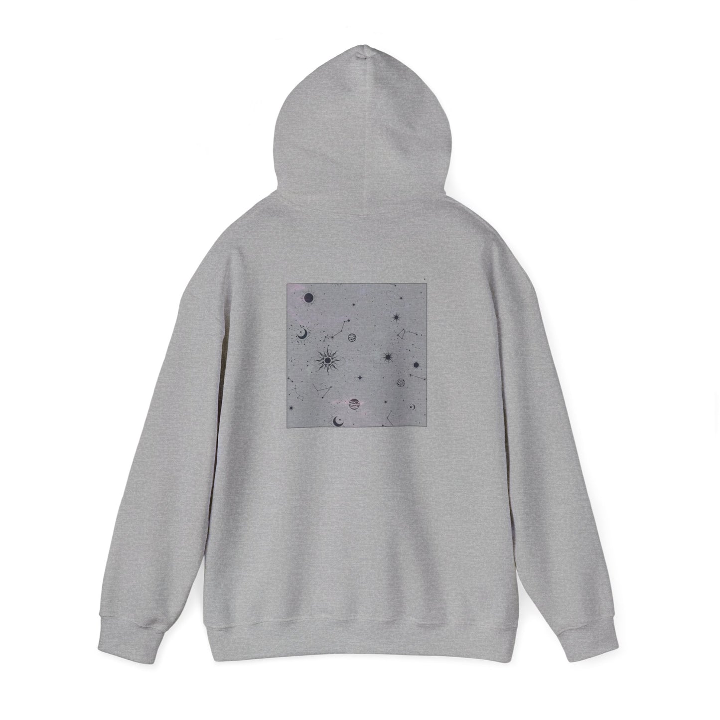 Cosmic Art Hoodie - Women's Sweatshirt for Art Lovers, Unique Gift for Space Enthusiasts, Casual Wear, Trendy Streetwear, Comfortable