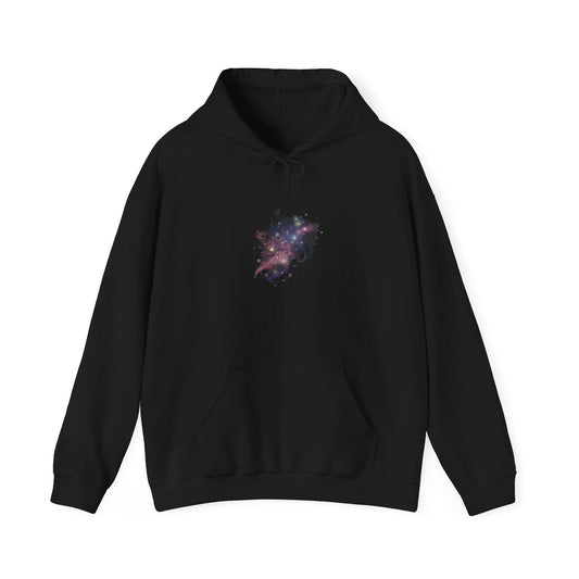 Cosmic Art Hoodie - Women's Sweatshirt for Art Lovers, Unique Gift for Space Enthusiasts, Casual Wear, Trendy Streetwear, Comfortable
