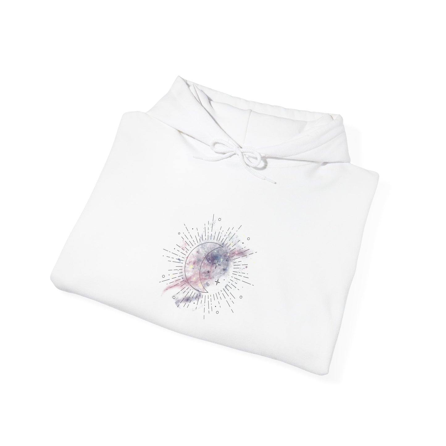 Cosmic Art Hoodie - Women's Sweatshirt for Art Lovers, Unique Gift for Space Enthusiasts, Casual Wear, Trendy Streetwear, Comfortable