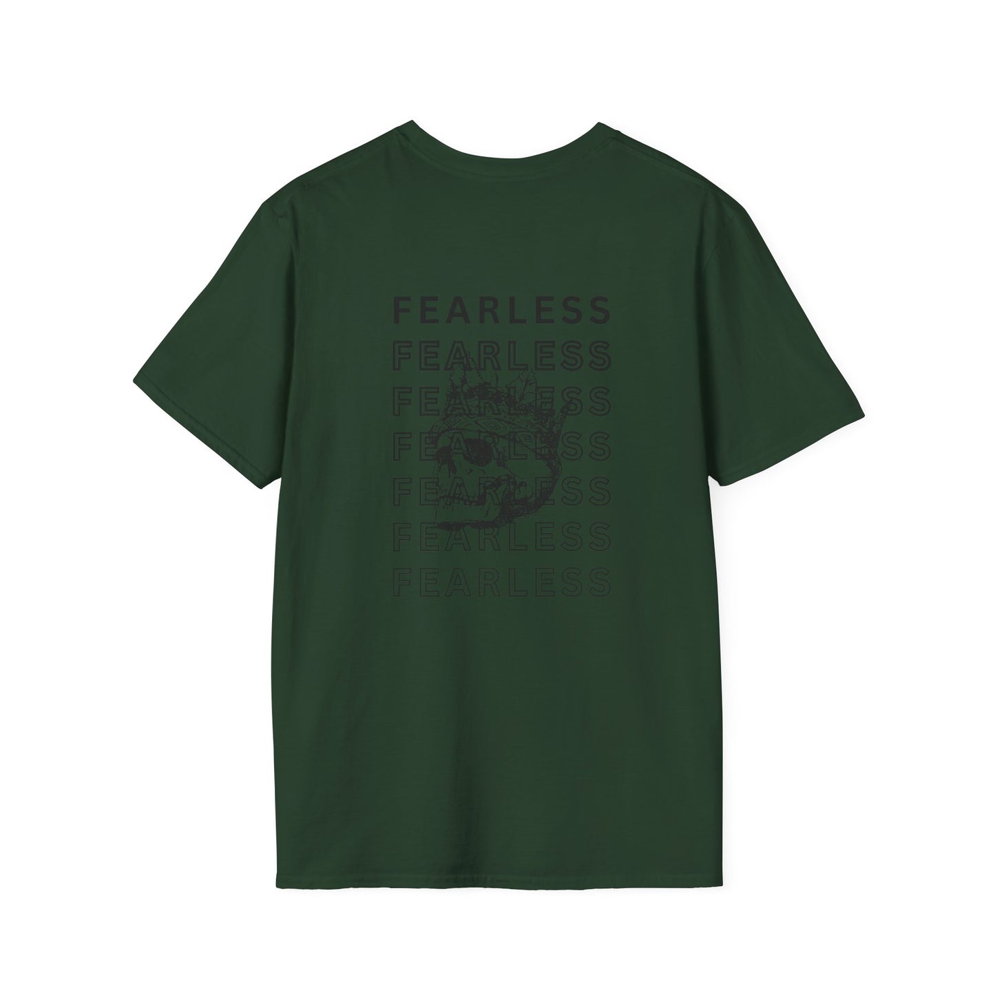 Fearless Unisex Softstyle T-Shirt | Bold Graphic Tee, Motivational Apparel, Casual Everyday Shirt, Perfect Gift, Inspiring Quote Tee
