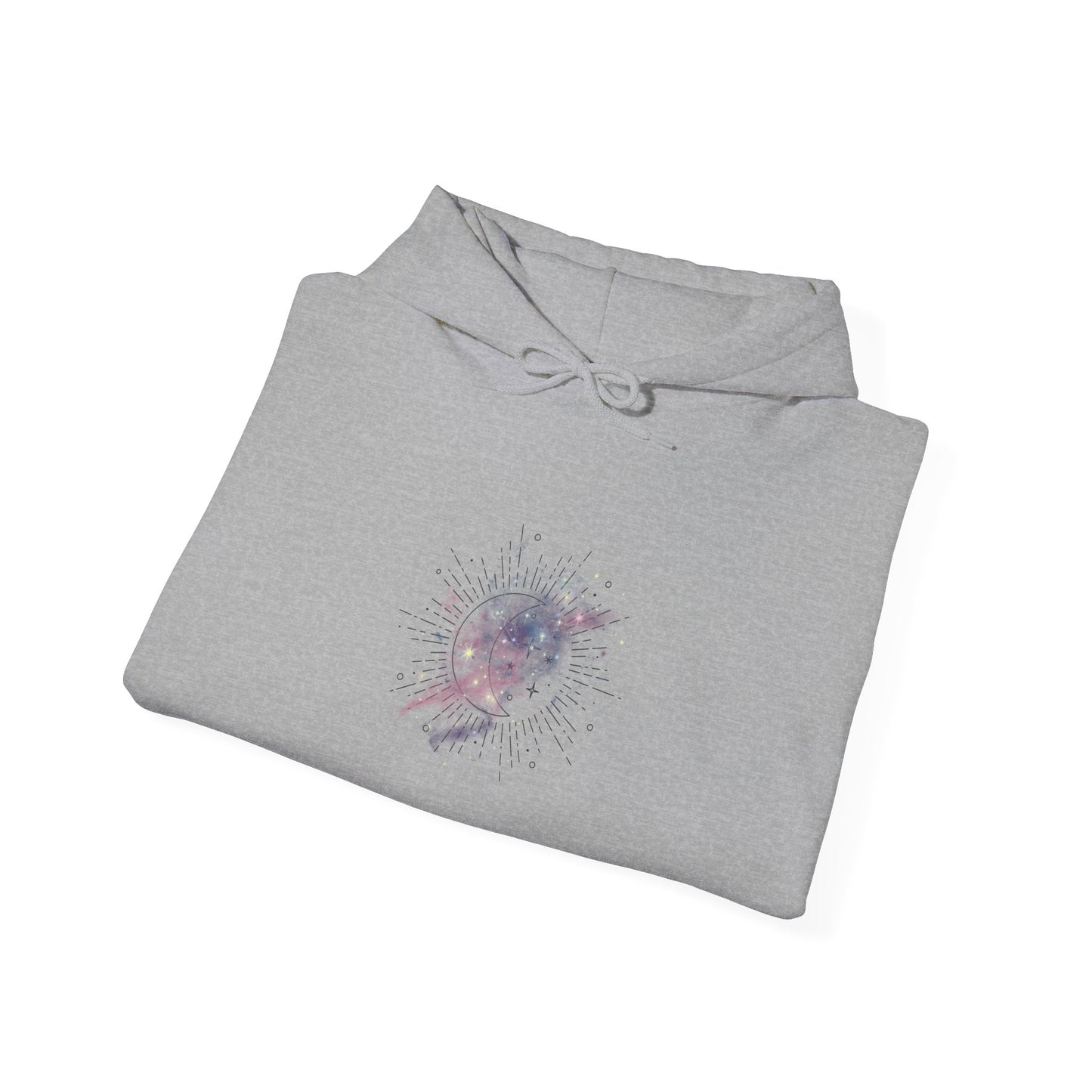 Cosmic Art Hoodie - Women's Sweatshirt for Art Lovers, Unique Gift for Space Enthusiasts, Casual Wear, Trendy Streetwear, Comfortable