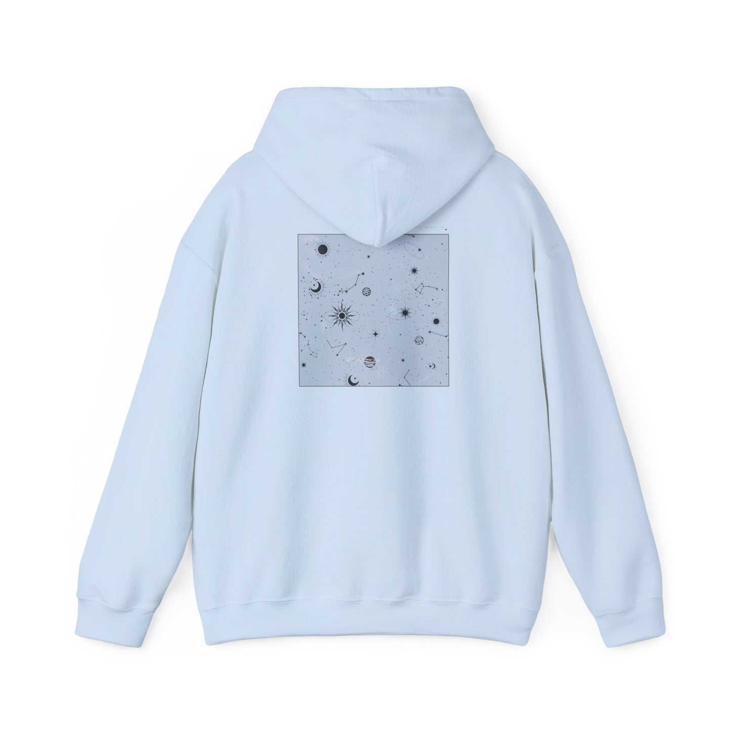 Cosmic Art Hoodie - Women's Sweatshirt for Art Lovers, Unique Gift for Space Enthusiasts, Casual Wear, Trendy Streetwear, Comfortable