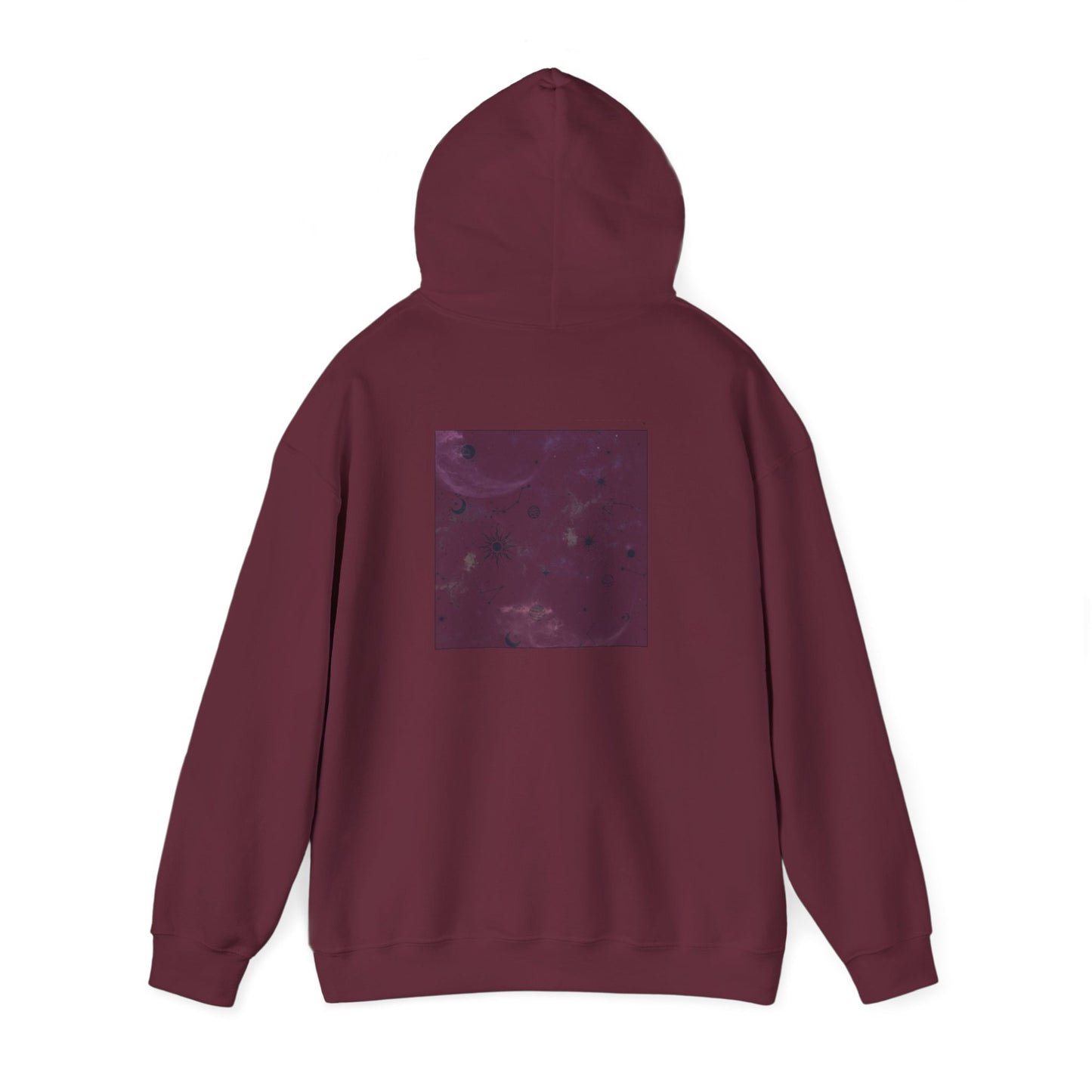 Cosmic Art Hoodie - Women's Sweatshirt for Art Lovers, Unique Gift for Space Enthusiasts, Casual Wear, Trendy Streetwear, Comfortable