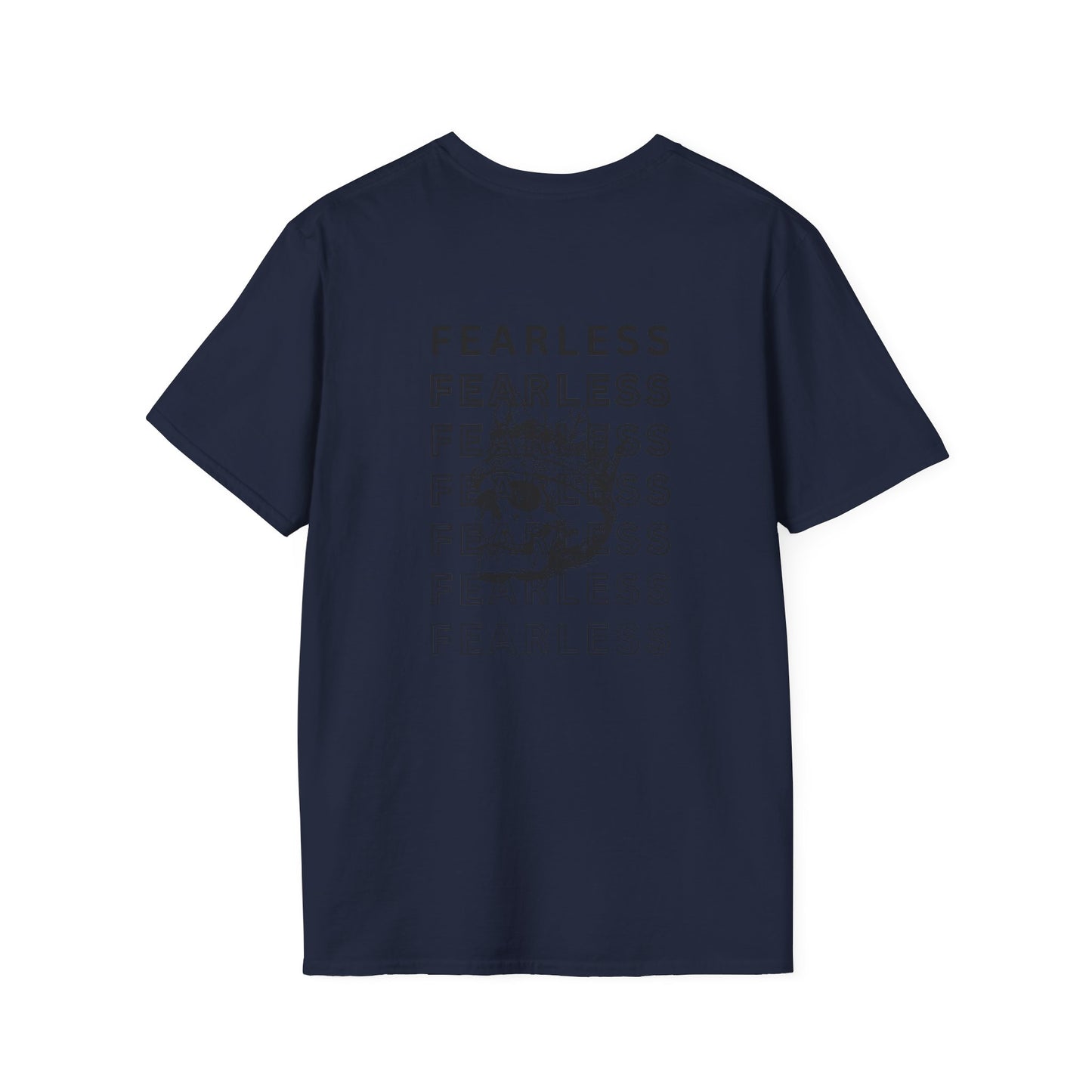 Fearless Unisex Softstyle T-Shirt | Bold Graphic Tee, Motivational Apparel, Casual Everyday Shirt, Perfect Gift, Inspiring Quote Tee