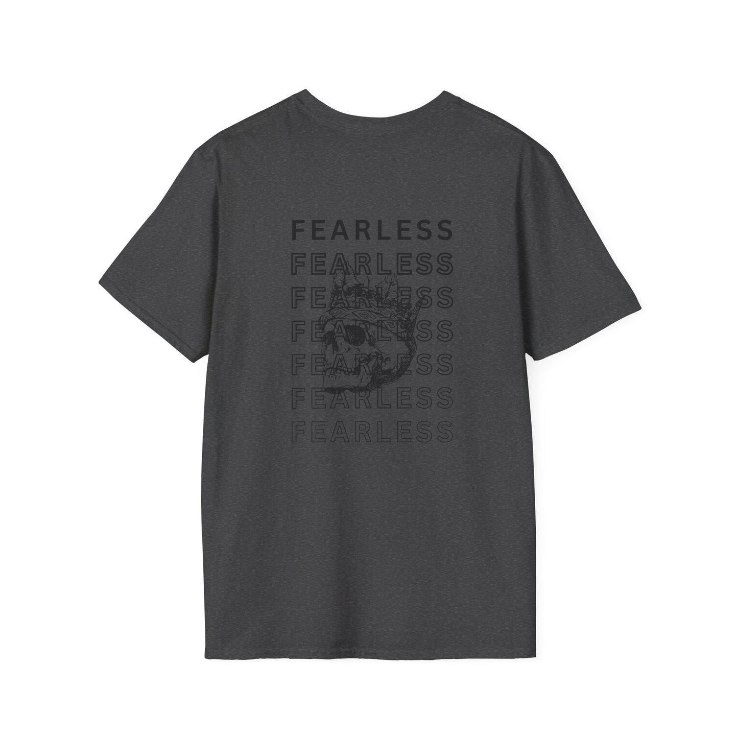 Fearless Unisex Softstyle T-Shirt | Bold Graphic Tee, Motivational Apparel, Casual Everyday Shirt, Perfect Gift, Inspiring Quote Tee