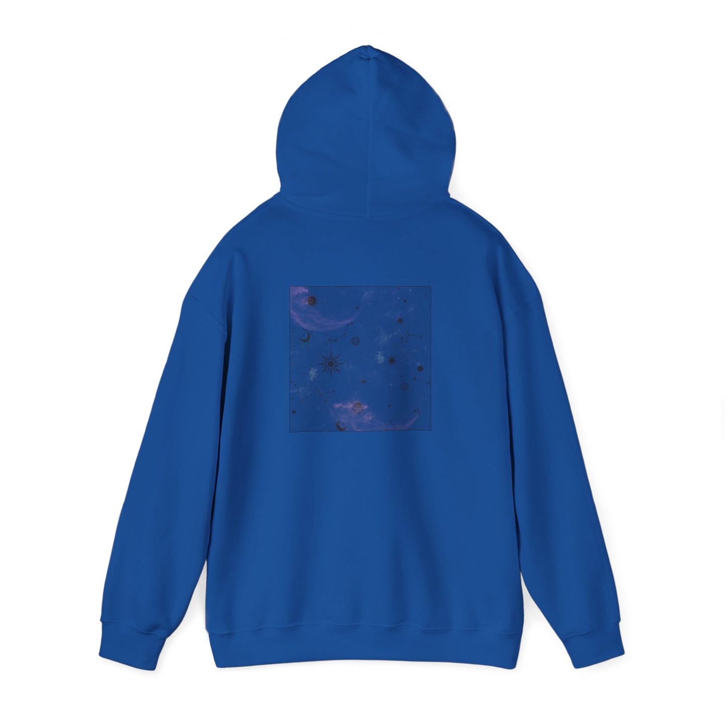 Cosmic Art Hoodie - Women's Sweatshirt for Art Lovers, Unique Gift for Space Enthusiasts, Casual Wear, Trendy Streetwear, Comfortable