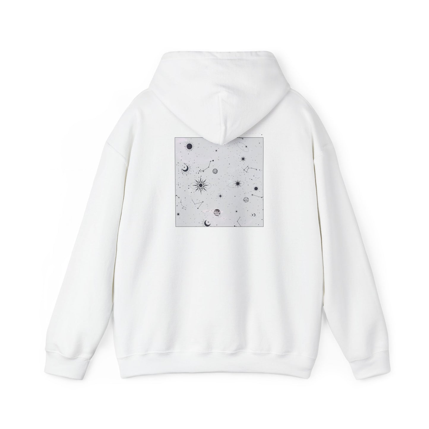 Cosmic Art Hoodie - Women's Sweatshirt for Art Lovers, Unique Gift for Space Enthusiasts, Casual Wear, Trendy Streetwear, Comfortable