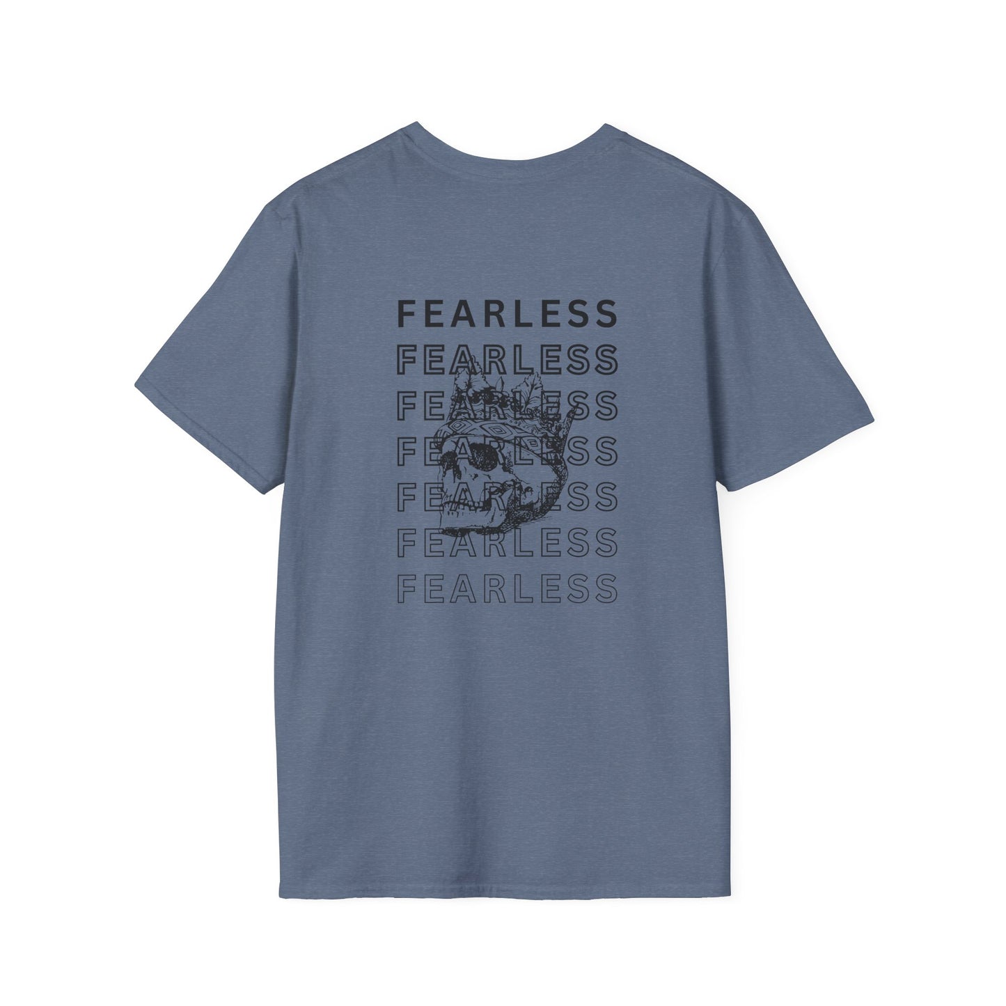 Fearless Unisex Softstyle T-Shirt | Bold Graphic Tee, Motivational Apparel, Casual Everyday Shirt, Perfect Gift, Inspiring Quote Tee