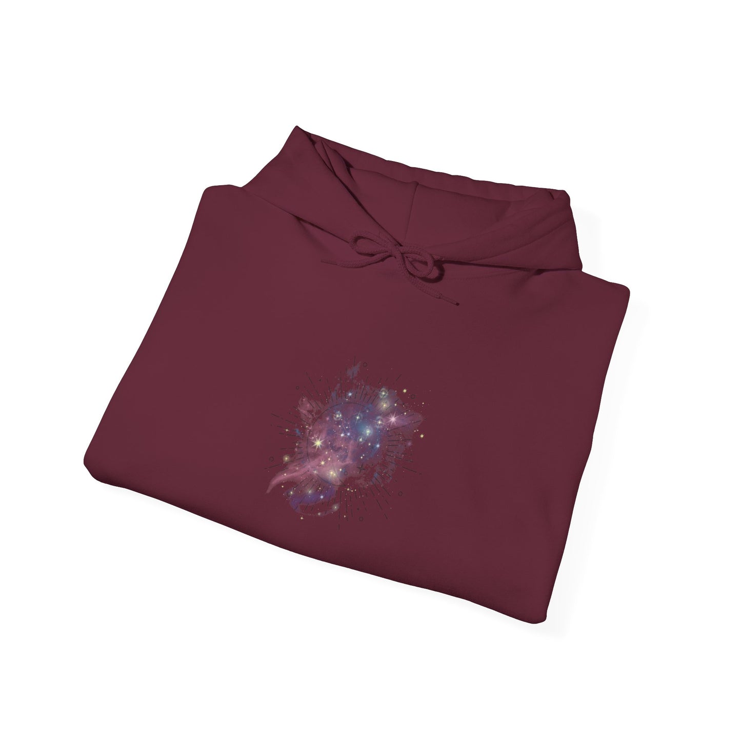 Cosmic Art Hoodie - Women's Sweatshirt for Art Lovers, Unique Gift for Space Enthusiasts, Casual Wear, Trendy Streetwear, Comfortable