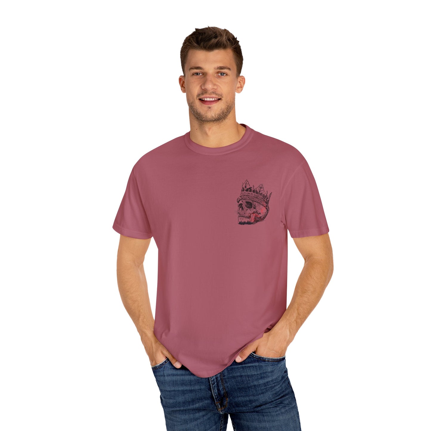 Fearless Skull Graphic T-Shirt, Unisex Vintage Tee, Casual Fashion, Gift for Him or Her, Halloween Partywear