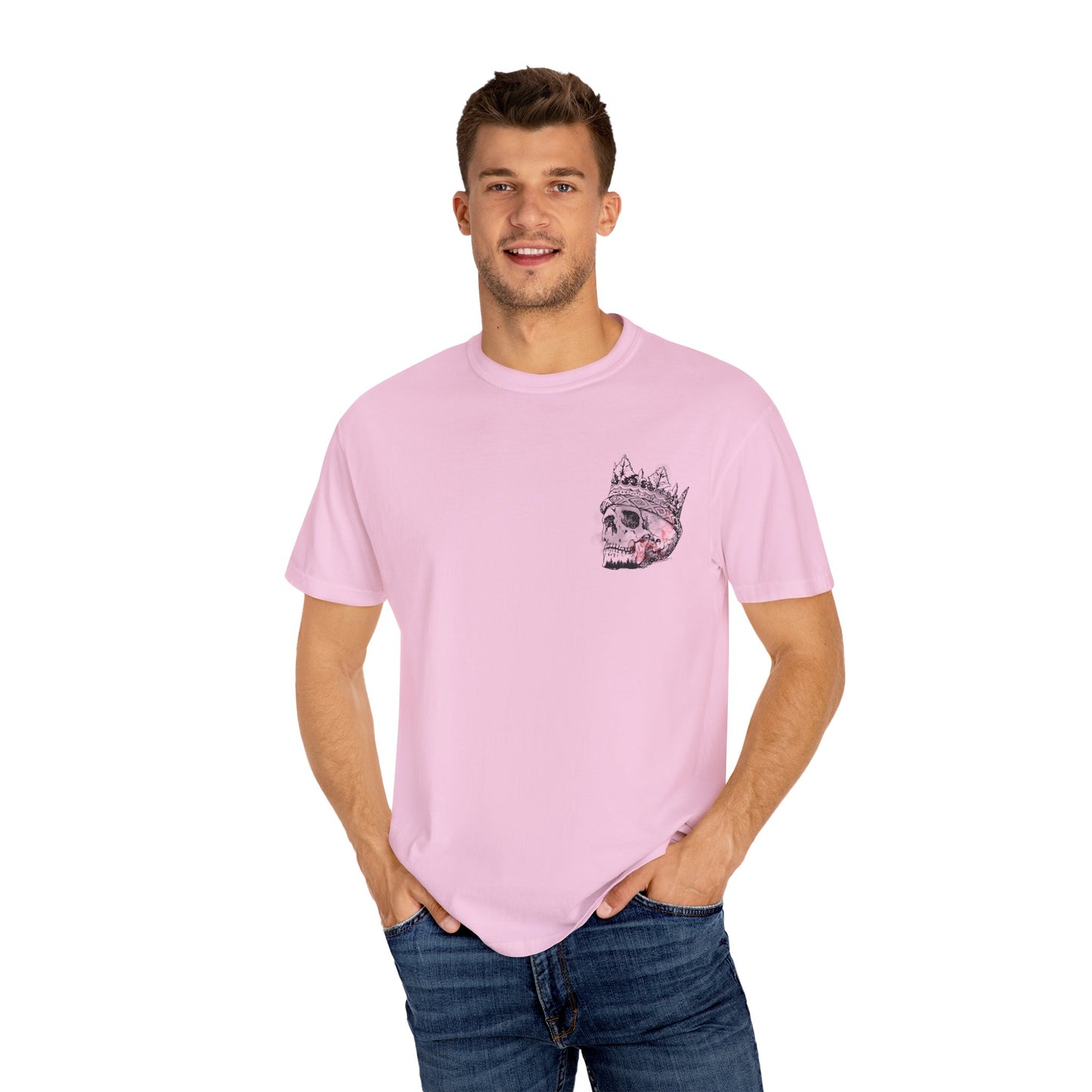 Fearless Skull Graphic T-Shirt, Unisex Vintage Tee, Casual Fashion, Gift for Him or Her, Halloween Partywear