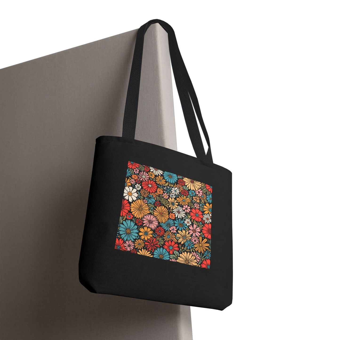 Flower Power Tote Bag | Eco-Friendly Floral Shopping Bag, Beach Bag, Gift for Her, Everyday Tote, Nature Lover's Accessory