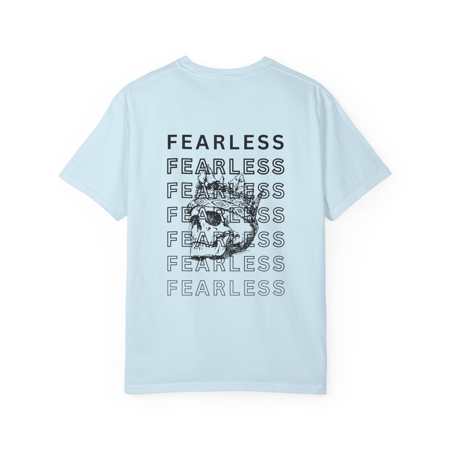 Fearless Skull Graphic T-Shirt, Unisex Vintage Tee, Casual Fashion, Gift for Him or Her, Halloween Partywear