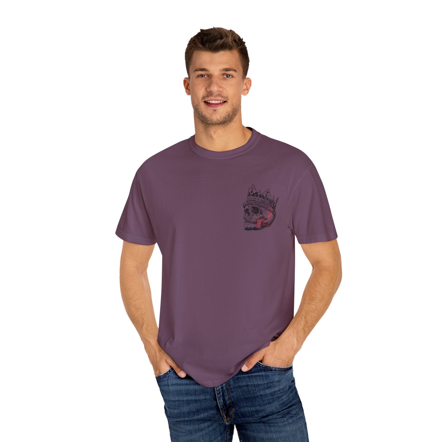 Fearless Skull Graphic T-Shirt, Unisex Vintage Tee, Casual Fashion, Gift for Him or Her, Halloween Partywear