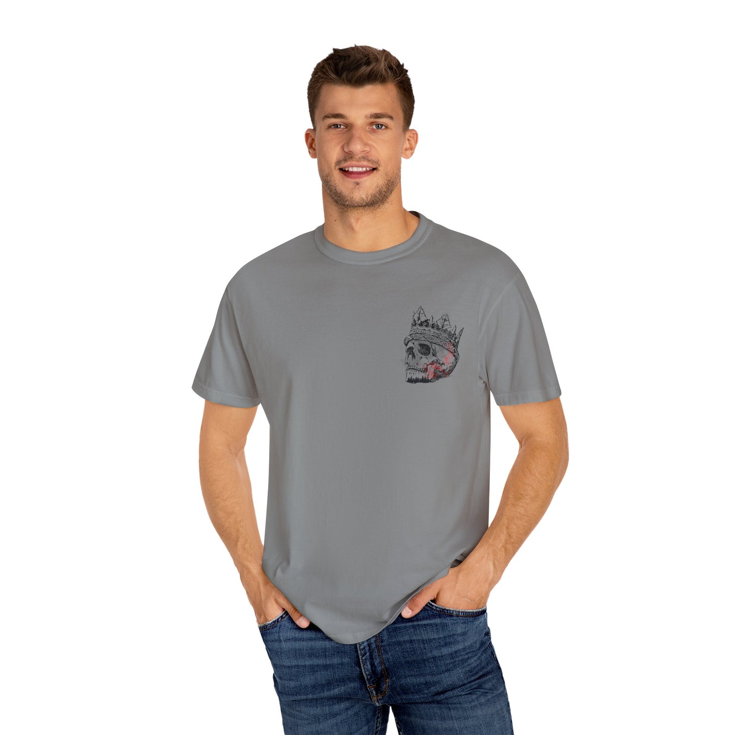 Fearless Skull Graphic T-Shirt, Unisex Vintage Tee, Casual Fashion, Gift for Him or Her, Halloween Partywear