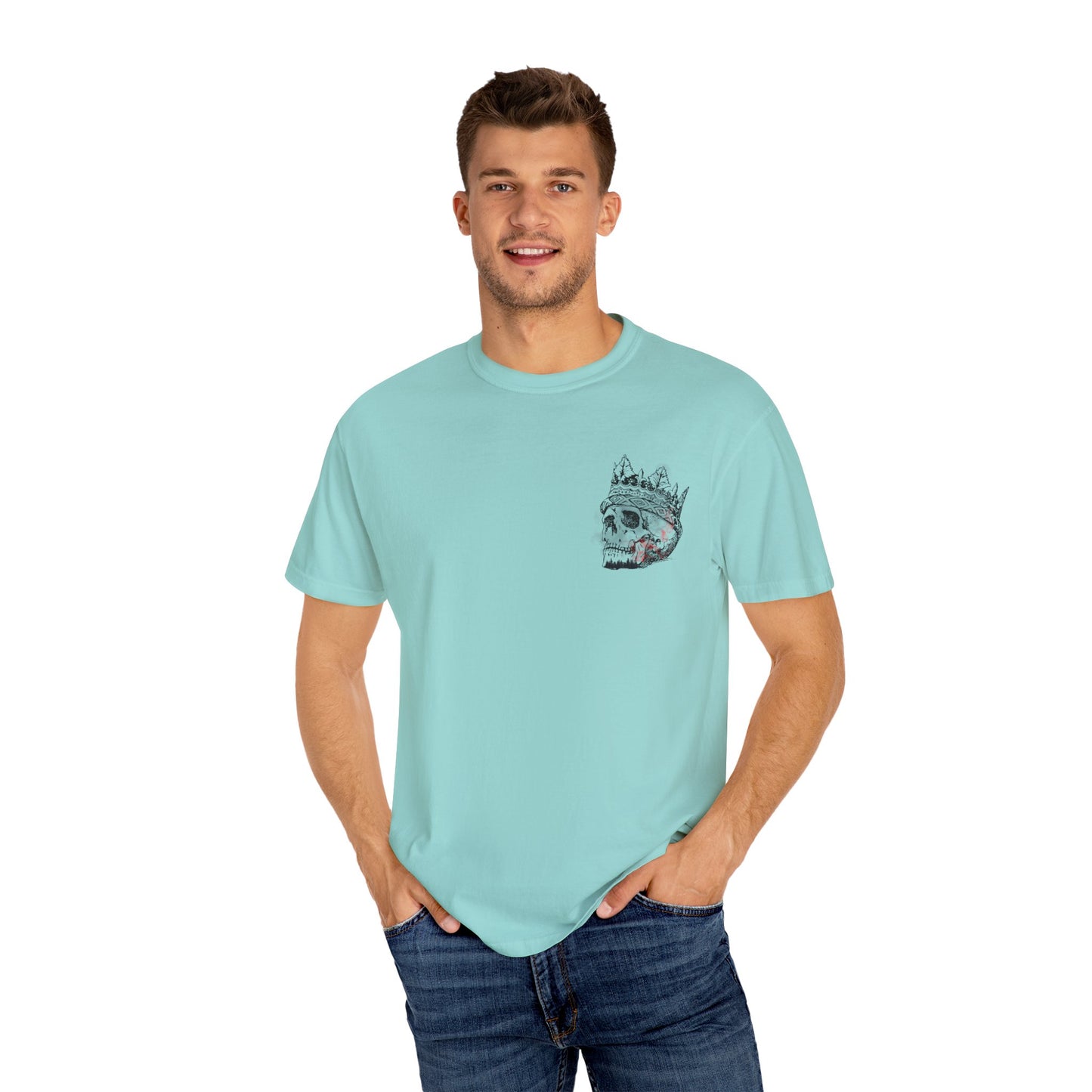 Fearless Skull Graphic T-Shirt, Unisex Vintage Tee, Casual Fashion, Gift for Him or Her, Halloween Partywear