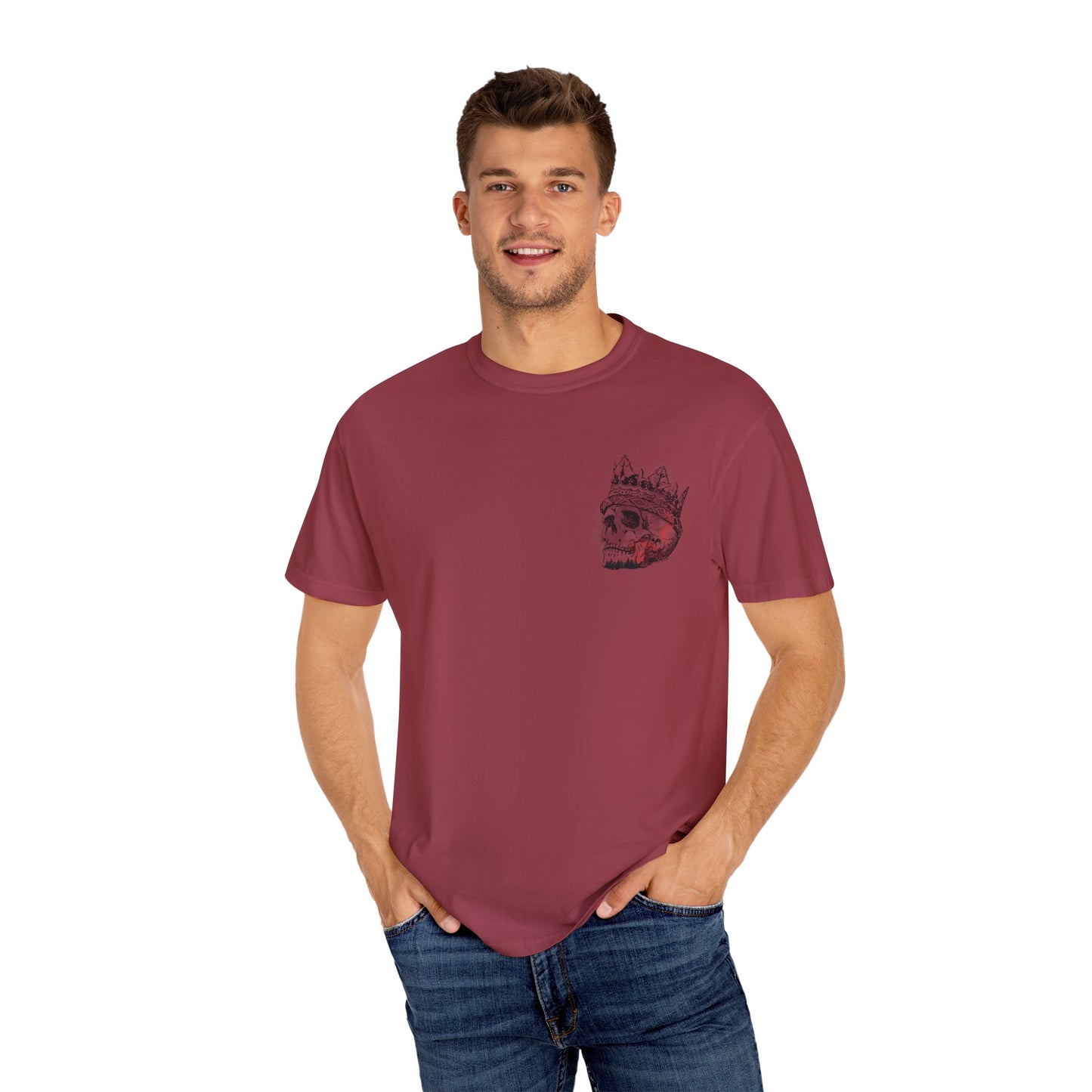 Fearless Skull Graphic T-Shirt, Unisex Vintage Tee, Casual Fashion, Gift for Him or Her, Halloween Partywear