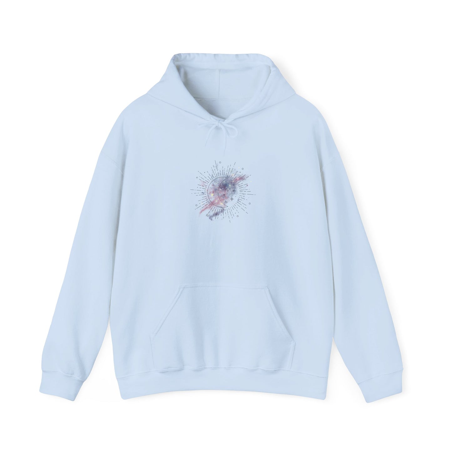 Cosmic Art Hoodie - Women's Sweatshirt for Art Lovers, Unique Gift for Space Enthusiasts, Casual Wear, Trendy Streetwear, Comfortable