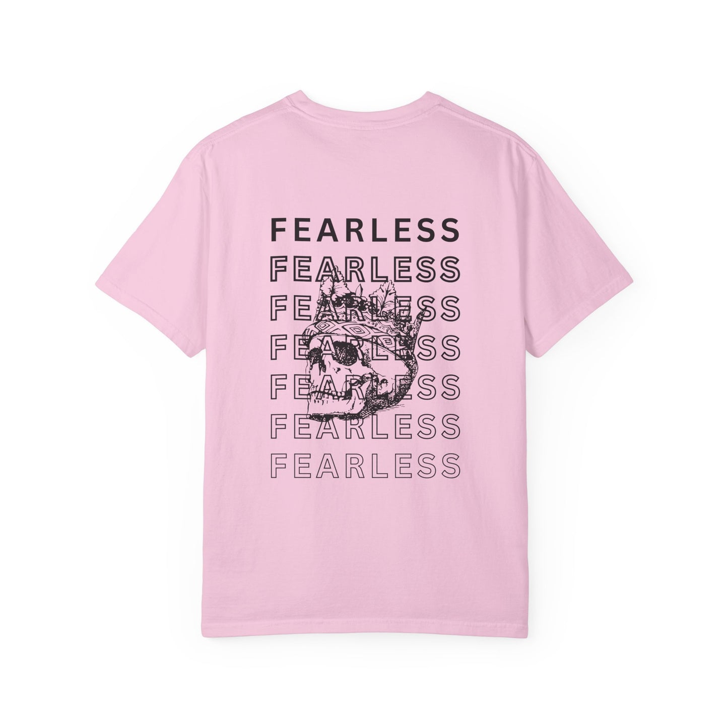 Fearless Skull Graphic T-Shirt, Unisex Vintage Tee, Casual Fashion, Gift for Him or Her, Halloween Partywear