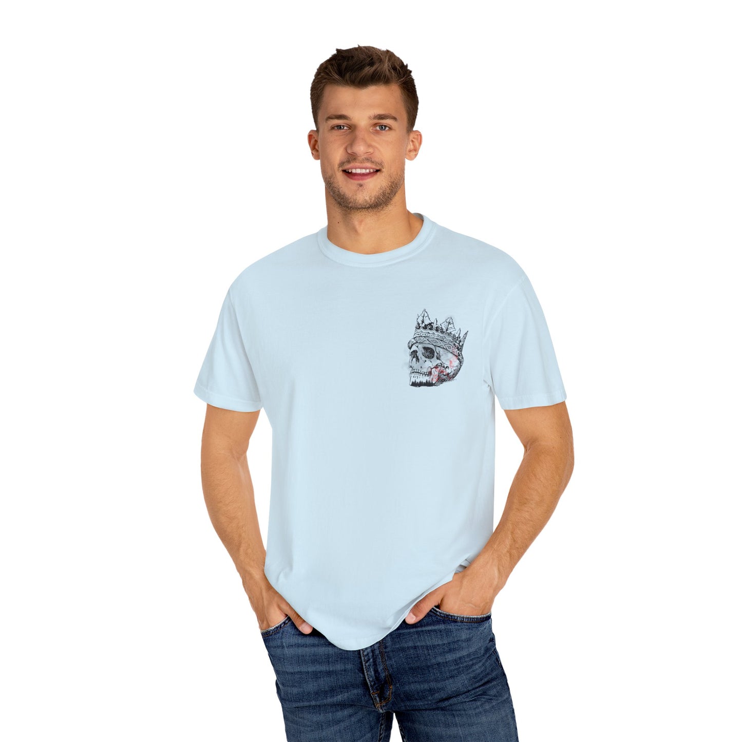 Fearless Skull Graphic T-Shirt, Unisex Vintage Tee, Casual Fashion, Gift for Him or Her, Halloween Partywear