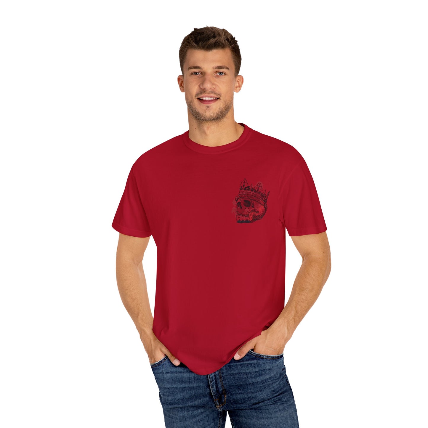 Fearless Skull Graphic T-Shirt, Unisex Vintage Tee, Casual Fashion, Gift for Him or Her, Halloween Partywear
