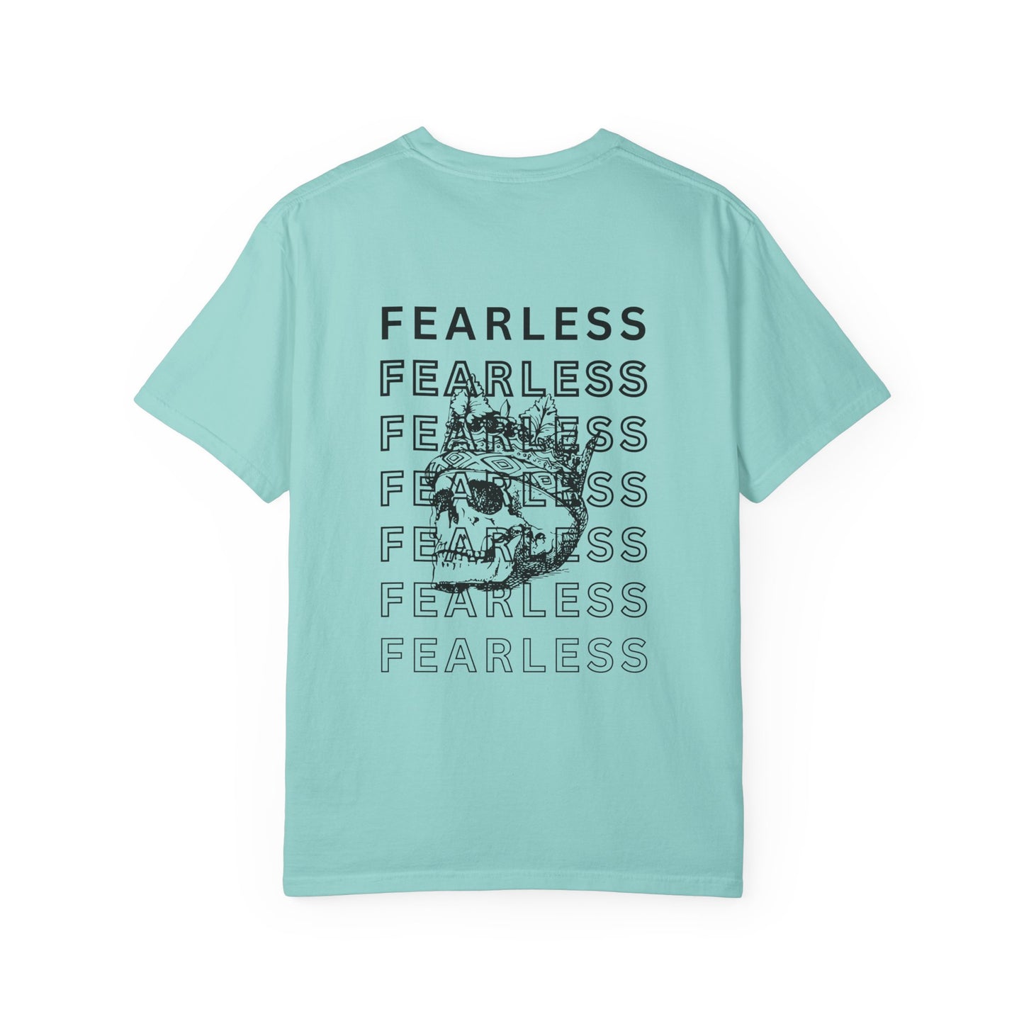 Fearless Skull Graphic T-Shirt, Unisex Vintage Tee, Casual Fashion, Gift for Him or Her, Halloween Partywear